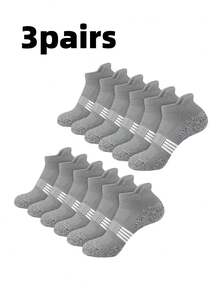 30 Pairs New Black, White, Gray Men's Short Socks, Thin Knit Sports Socks, Breathable Quick-Dry Durable Short Socks, Men's Invisible Socks - Multicolor - View 31