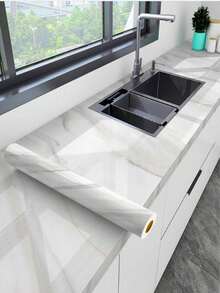 Transparent Static Cling Wall Protector Film, Adhesive-Free Wall Decor, Waterproof And Oil-Proof Plastic Sticker, Suitable For Kitchen And Home Use, Easy DIY Installation - Multicolor - View 10