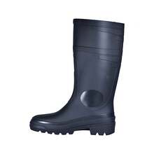 Sanitary Boots, Rain Boots, Hydrocarbon Resistant, 100% PVC, Non-Slip, Waterproof, Comfortable, Rhino PVC - 黑色 - 查看 6