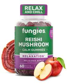 Fungies Lion's Mane Mushroom Gummies, Mixed Blueberry & Strawberry Flavor - Mushroom Supplement Gummy For Adults & Children , Cognitive Function, 60 Servings - Reishi - View 9