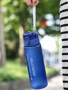 1pc 780ml Outdoor Portable Sports Water Bottle - Multicolor - View 5