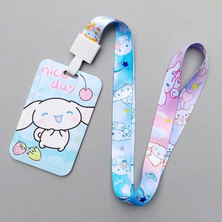 1 chiếc, Ví đựng thẻ xe buýt nhiều họa tiết và màu sắc dễ thương và tối giản hiệu Sanrio Co, có dây đeo cổ, thích hợp cho thẻ ăn học sinh, thẻ sinh viên, học sinh mẫu giáo, sinh viên nam và nữ, sử dụng tại nhà và văn phòng ngoài trời, tòa nhà văn phòng, du lịch, đeo đa năng, lưu trữ, ví đựng thẻ ID, ví đựng thẻ công việc, ví đựng thẻ đa chức năng, bộ túi đựng thẻ. - Nhiều màu - Xem 11