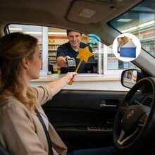 1 chiếc đũa phép thanh toán thẻ tín dụng in 3D, đũa phép thanh toán thần tiên, giá đỡ thẻ thanh toán ánh sao, quà tặng độc đáo sáng tạo (Dài 37cm) - nhiều màu - Xem 11