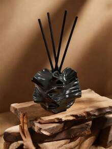 1个优雅花瓣藤编香薰瓶，适合室内装饰香氛容器，独特的精油装饰瓶，卧室、客厅、办公室的奢华香薰机 - 多色 - 查看 13