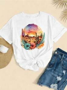 Women T-Shirts - White - View 2