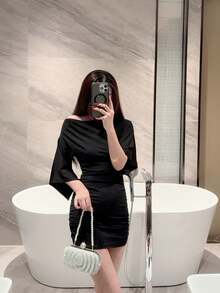 1 chiếc ví cầm tay dự tiệc hình hộp sang trọng đính ngọc trai giả, túi dự tiệc trang trọng, túi xách cô dâu lãng mạn, ví cầm tay đính đá lấp lánh cao cấp, ví dự tiệc cho nữ. - trắng - Xem 11