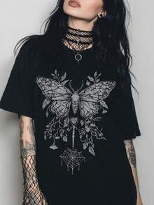 Women T-Shirts - Black - View 1