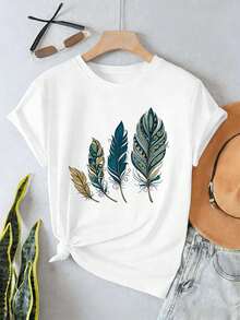 Women T-Shirts - White - View 2