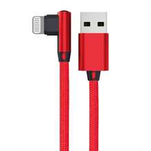 BinBoom 90 Degree USB-A To Lightning Data Cable For IPad 14/13/12/11 X/8/7/7plus/6/6S/5, Supports Fast Charging, L-Shaped Cable, MFi Certified - Multicolor - View 11