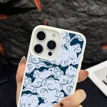 マグネット式黄ばみ防止 | 高級感あふれる2in1アクリルマグネット式スマホケース！スタイリッシュで手触りも良く、実用的な保護機能とマグネット式・耐衝撃設計を融合させた、高級感あふれるケースです。 雲柄ケース  11  17e 手机壳  17e 手机壳 家族、恋人、友人、そして子供たちへのプレゼントに最適です。  12 Pro/17/16e/11 Pro/17 Pro Max/12 Pro Max/12/14 Pro Max/Apple  Air/14 Pro/17 Pro/15 Plus/17e/16 Pro/16 Plus/13 Pro Max/14 Plus/14/16 Pro Max/ 13 pro/15 Pro Max/13/16/15/15 Pro/11 Pro Max - ブラック - チェックする 5