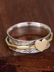 1pc Beautiful Ring, Suitable For Women, Ideal For Mother's Day Gift, Anniversary Celebration, Party Jewelry - 1# - View 1