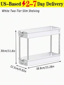 Sleek Rolling Storage Cart With Smooth Wheels For Tiny Corners Slim Storage Cart Organizer For Renters Sturdy Rolling Utility Cart To Use In Narrow Bathroom Mobile Shelving Unit Organziers Storage Kitchen Essentials Storage Room Deocr Bathroom Accesssories Shelves Kitchen Storage Bathroom Storage - Nhiều màu - Xem 17