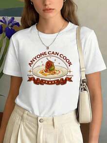 Women T-Shirts - White - View 1