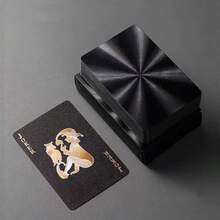 1 bộ bài nhựa chống nước, bài poker đen tuyền chuyên nghiệp, bài tây tiêu chuẩn dành cho chơi game trên máy tính để bàn hiện đại. - Nhiều màu - Xem 13