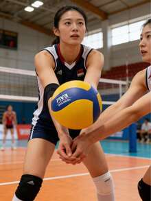 1 Quả bóng chuyền chất liệu PU, thích hợp cho tập luyện và thi đấu. - Nhiều màu - Xem 7