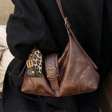 Makeup Bags & Cases - Brown + Pendant - View 3