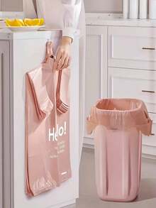 50 Túi rác dày dặn - Chống rò rỉ, chống rách, chất liệu polyethylene bền chắc, đa năng, phù hợp cho nhà bếp, phòng tắm, phòng ngủ, phòng khách, có thể dùng làm túi đựng rác, túi đựng rác nhà bếp, túi đựng rác phòng tắm. - Nhiều màu - Xem 6