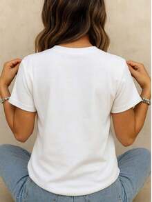 Women T-Shirts - Black - View 5