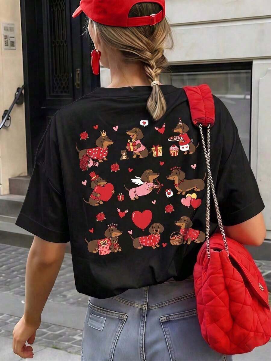 Women T-Shirts - Black - View 1