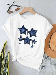 Women T-Shirts - White - View 2
