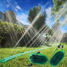 1 Set de cabezal rociador y manguera de remojo, hecho de PVC ligero y flexible con diseño a prueba de fugas, rociado de niebla que ahorra un 70% de agua, adecuado para trampolines de 3-22.5m, céspedes, jardines y otros sistemas de riego eficientes, herramienta de jardinería esencial - Multicolor - Ver 12