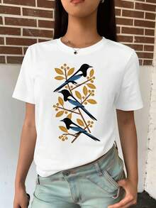 Women T-Shirts - White - View 2