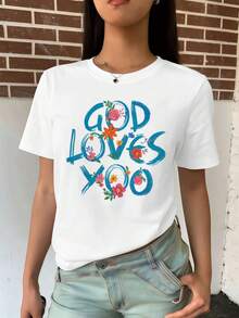 Women T-Shirts - White - View 2