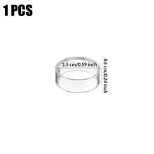 1/3/6/12pcs Clear Round Ball Display Stand, Transparent Baseball Box, Golf Ball Box, Small Baseball Acrylic Display Rack With Round Acrylic Plastic Display Stand, For Decorating Egg Crystal Ball, Golf Ball, Baseball, Softball, Tennis Ball, Ball Collections, 3 Different Sizes Provided - Transparent Circle - View 14