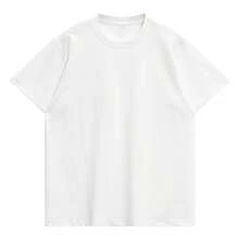 100% Algodón 1 pieza Camiseta de manga corta con cuello redondo y estampado floral para mujer 180g 100% Algodón - Blanco 6 - Ver 6