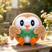 Miniso Pokémon Pikachu/Rowlet/Charmander/Piplup Cheerful Doll,Embroidery Details & Smooth Edges, Lightweight & Portable, Great For Daily Companion, Travel & Surprise Gift Giving(1 PC) - Multicolor - View 4