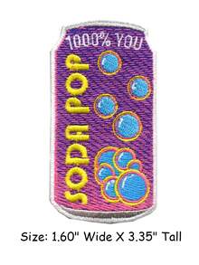 1pc Soda Pop 100% You Patch Animated Cartoon Singers Embroidered Iron On - Multicolor - View 3