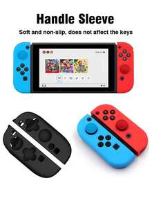 1個適合Switch2的收納袋手提包組,大容量便攜式遊戲主機卡匣收納,實機開模硬塑透明保護殼,全矽膠分體式左右保護套,附HD鋼化膜 - 查看 11