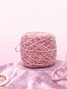 Sợi giả cashmere mềm mại 100g/200g/250g, 100% sợi polyester cao cấp, thích hợp để làm khăn quàng cổ/áo len, nguyên liệu thủ công DIY (không bao gồm đạo cụ trưng bày). - 07 Hồng nhạt - Xem 13