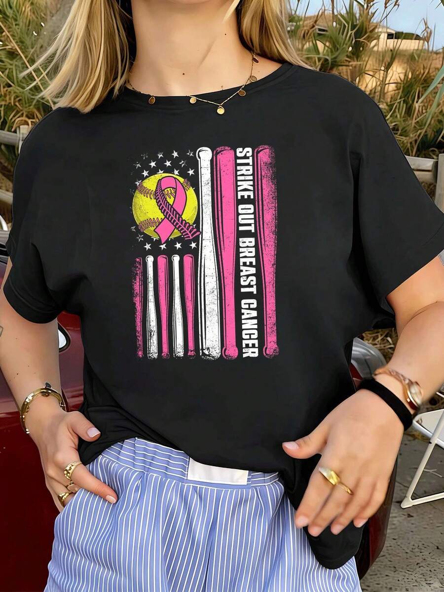 Women T-Shirts - Black - View 1