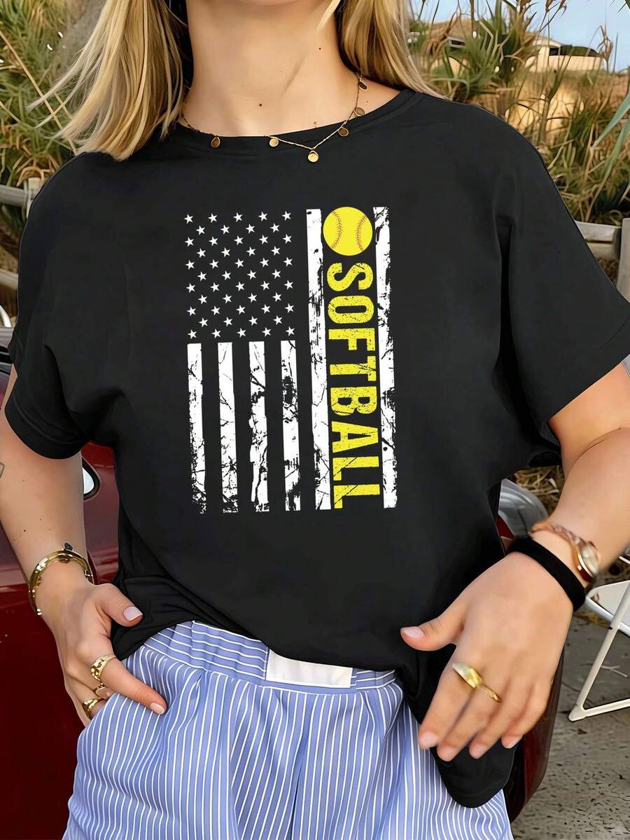Women T-Shirts - Black - View 1