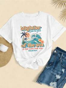Women T-Shirts - White - View 2
