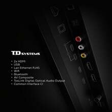 TD Systems Televisori - Spina tipo C UE (220-240 V) - Visualizzare 7