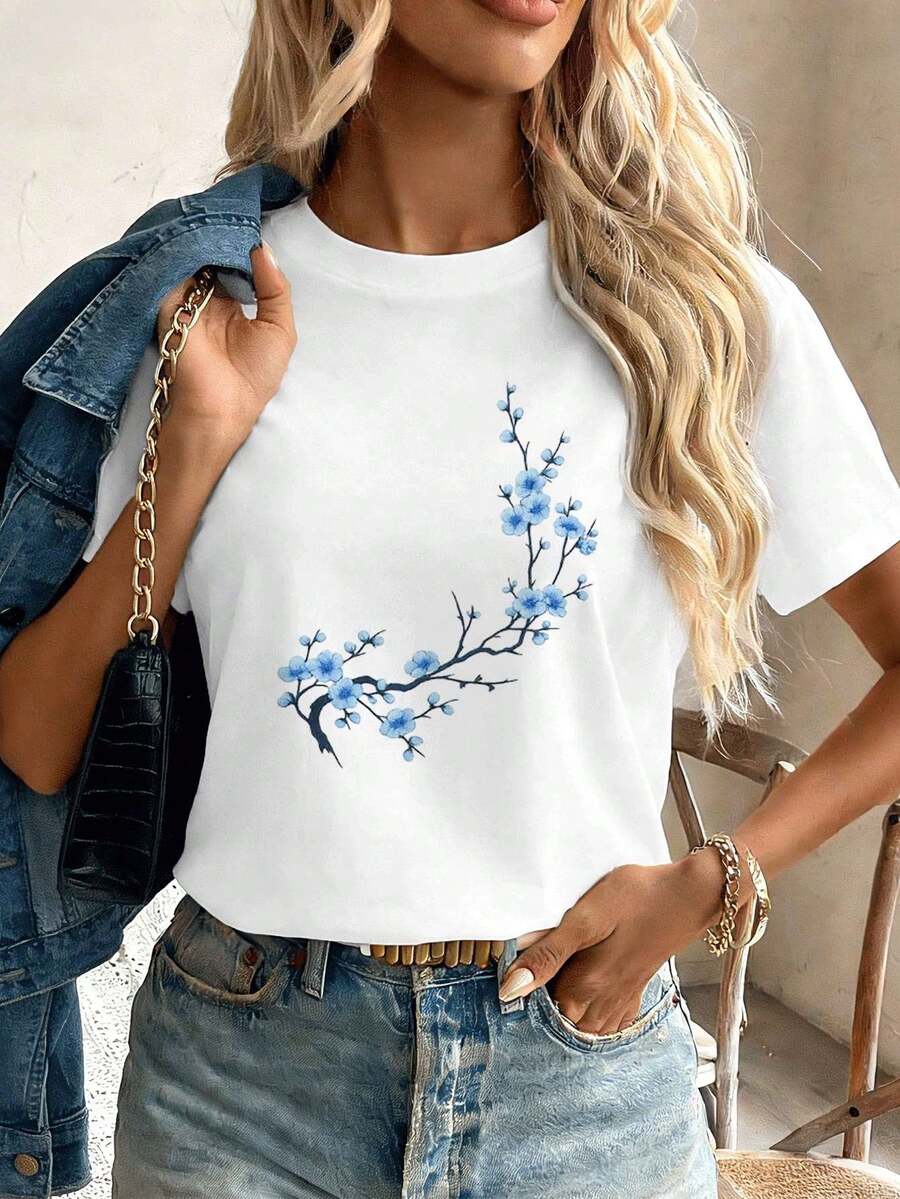 Women T-Shirts - White - View 1