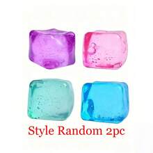 Schylling Cube - 舒缓压力、趣味十足的感官玩具，方形慢回弹软萌玩具，生日礼物 - 圣诞礼物，完美礼物 - 慢回弹软萌玩具 - 趣味解压玩具 - 彩色 - 查看 10
