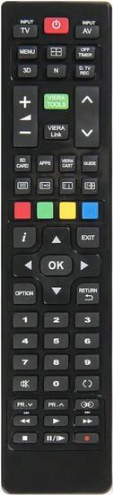 Superior Universelle Fernbedienung als Ersatz für PANASONIC-Fernsehgeräte (SUPTRB011)
