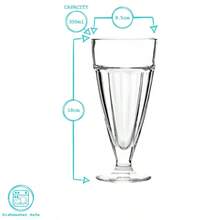 Argon Tableware Ice Cream Sundae Glasses - 350ml - 12 - View 5