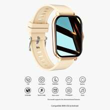 1.83-Inch Full Touch Screen Unisex Smartwatch With The Following Features: Call Answering, Message Alerts, Music Control, Remote Camera, Pedometer, Calorie Tracking, Multiple Sports Modes, Alarm, Incoming Call & Message Notifications, Compatible With Android And IOS - Multicolor - View 8