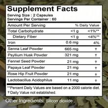 Bunkell Colon Formula Dietary Supplement - Containing  Powder, Plantago Asiatica Shell Powder, And Lactobacillus - Supports Intestinal Digestion And Absorption -120 Capsules - 1 Bottle - View 2