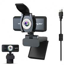 Webcam With Microphone, 1080p HD Webcam, Webcam For Computer, Laptop, PC, Online Study, Video Calls, Recording - View 12