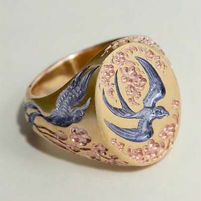 1pc Charming Ring, Suitable For Women, Ideal For Mother's Day Gift, Anniversary, Party Jewelry