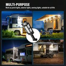 Solar Street Lights Outdoor Waterproof, 43 LEDs Small Solar Parking Lot Lights Dusk To Dawn, 3 Light Modes, Solar Wall Light Wide Angle Motion Sensor And Remote Control For Area Lighting Yard - Black - View 8
