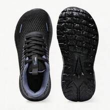 Men's Wide-Width Footwear - Extra-Wide Sneakers, Road Running Shoes, Ultralight Tennis/Fitness/Training Shoes, Breathable Walking Shoes - Black - View 4