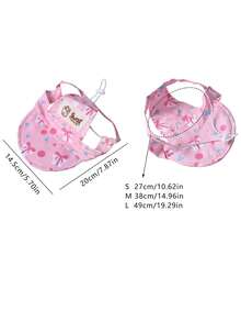 1pc Fashionable Cat Sun Hat, Pet Hat With Cute Print, New Style Face-Flattering Sun Protection Headwear For Cats - Multicolor - View 14
