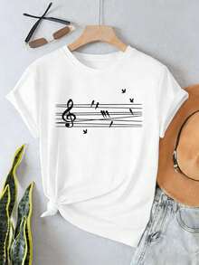 Women T-Shirts - White - View 2