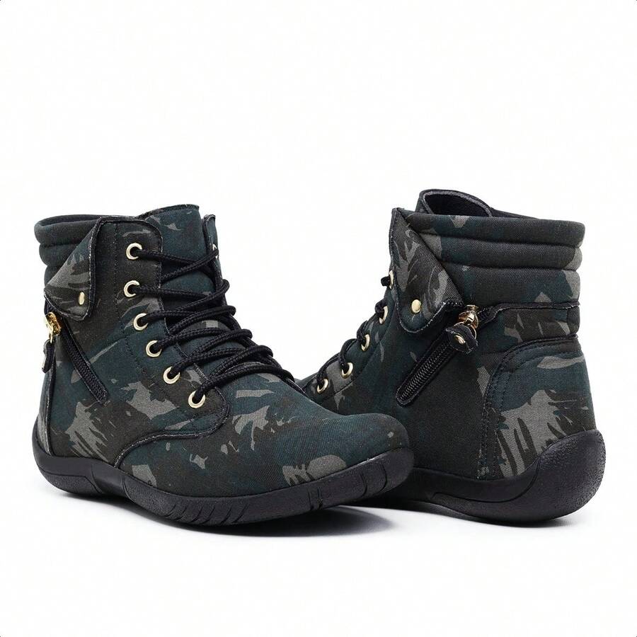 Women's Ankle Boot, Lightweight And Durable - Military - View 1
